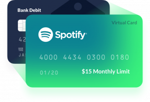 Mask your real debit card with a virtual card.